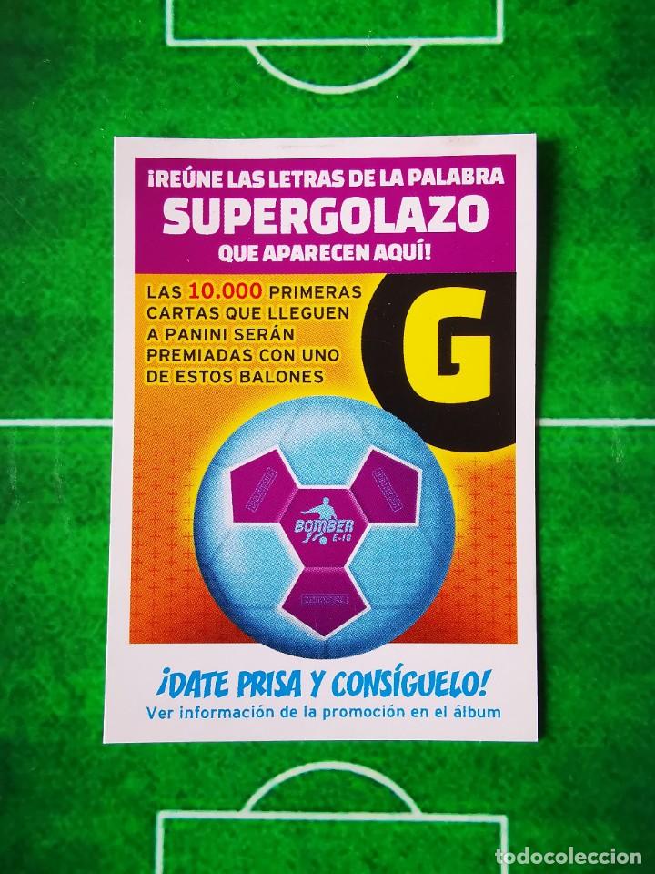 Cromos de Futebol: CROMO FUTBOL LIGA ESTE PANINI 17 18 SIN PEGAR 2017 2018 SUPERGOLAZO LETRA G