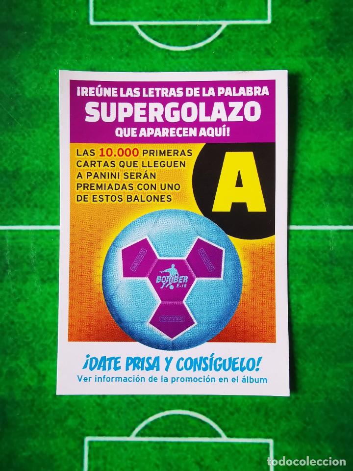 Cromos de Futebol: CROMO FUTBOL LIGA ESTE PANINI 17 18 SIN PEGAR 2017 2018 SUPERGOLAZO LETRA A