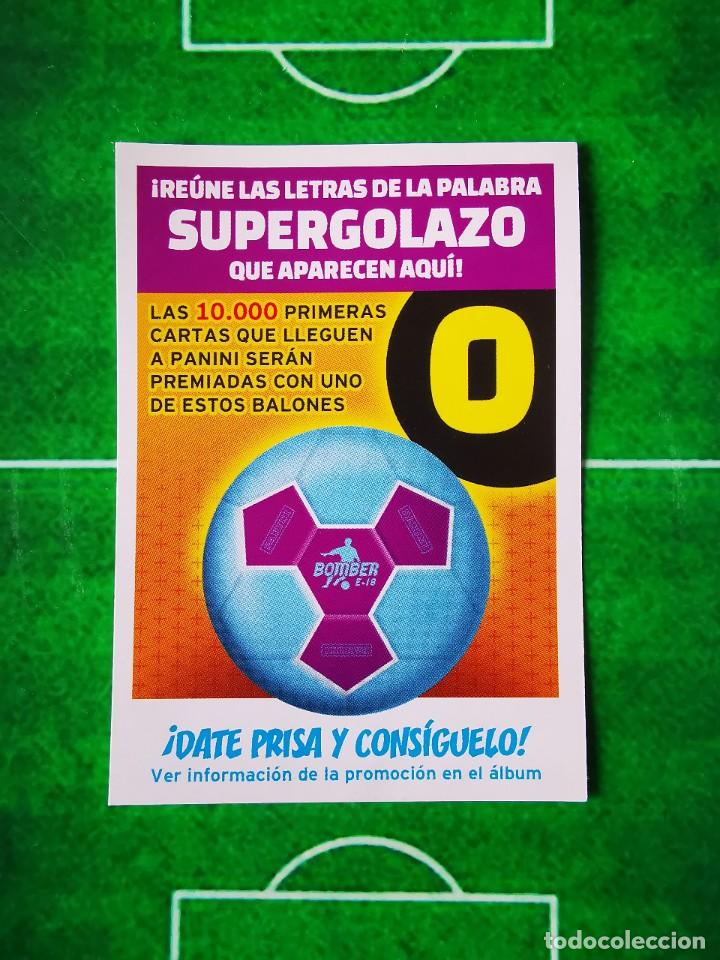 Cromos de Futebol: CROMO FUTBOL LIGA ESTE PANINI 17 18 SIN PEGAR 2017 2018 SUPERGOLAZO LETRA O