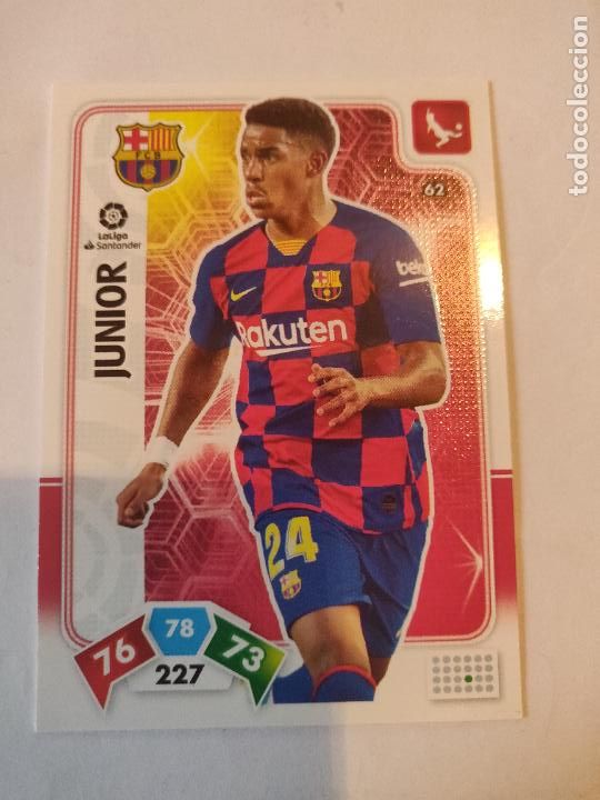 Cromos de f&uacute;tbol: ADRENALYN 19-20 JUNIOR 62 - Foto 1