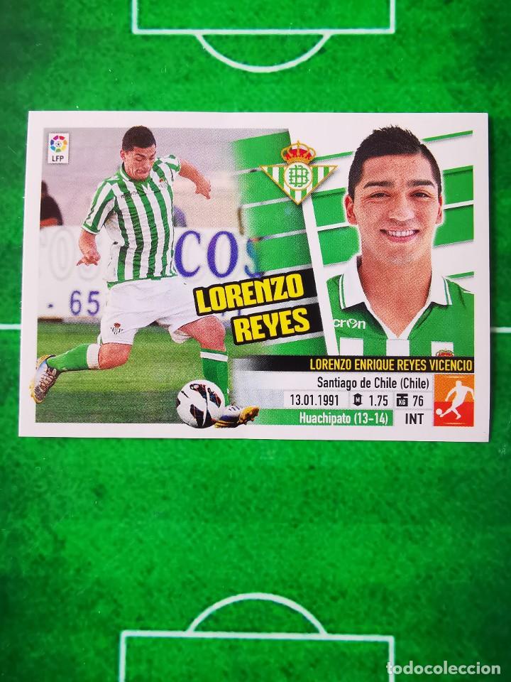 Fu&szlig;ball-Sticker: CROMO FUTBOL LIGA ESTE PANINI 13 14 SIN PEGAR 2013 2014 REAL BETIS 8 LORENZO REYES