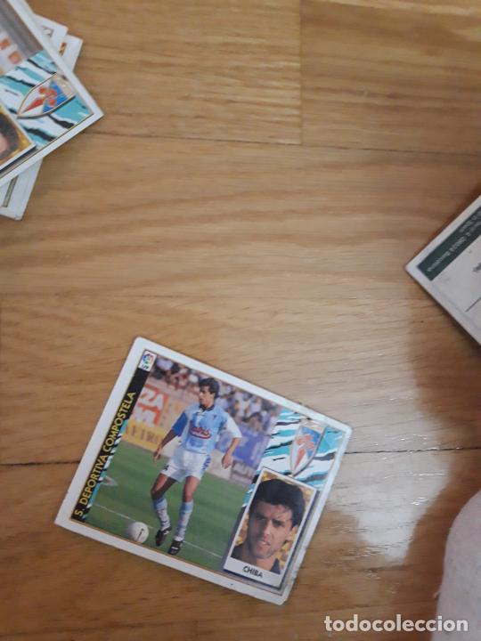 Fu&szlig;ball-Sticker: Chiva Compostela de la Coru&ntilde;a 97 98 1997 1998 este sin pegar