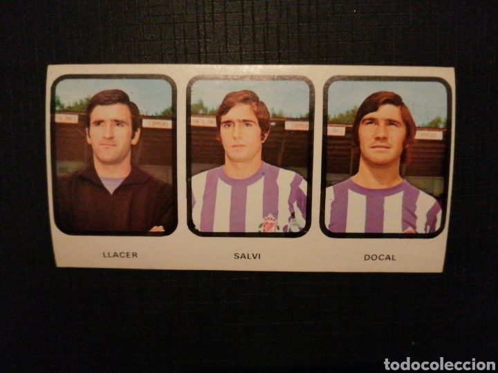 Cromos de f&uacute;tbol: CROMO REAL VALLADOLID, CAMPEONATOS NACIONALES DE F&Uacute;TBOL 1973 1974,N&deg;33,T.G.RUIROMER, NUEVO,SIN PEGAR