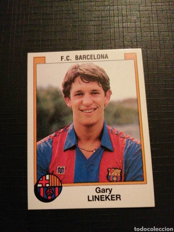 Fu&szlig;ball-Sticker: GARY LINEKER, F.C.BARCELONA, F&Uacute;TBOL 88, N &deg;57, PANINI, NUEVO, SIN PEGAR, IMPECABLE