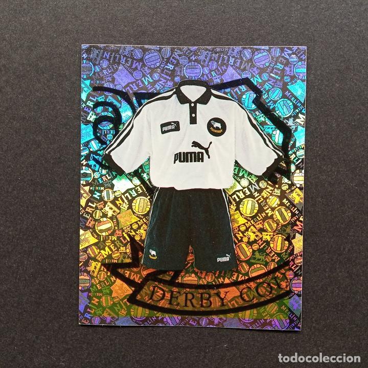 Cromos de Futebol: Equipaci&oacute;n DERBY COUNTY Merlin Collections Premier League 1997 1998 97 98 Sin Pegar Nunca Pegado