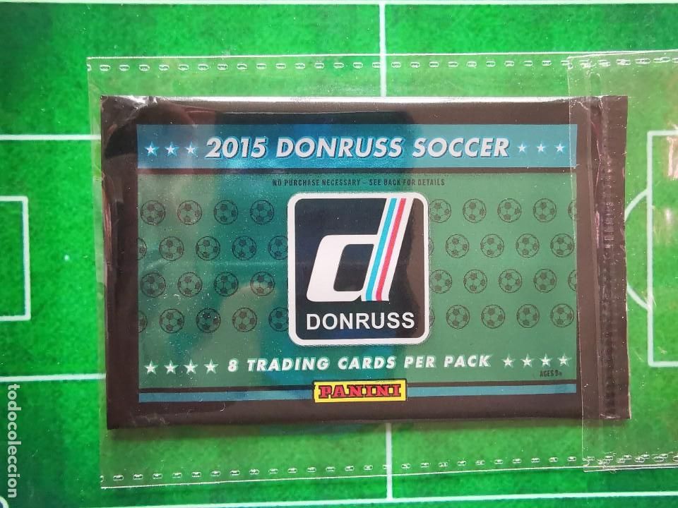 Fu&szlig;ball-Sticker: SOBRE CROMOS FUTBOL OBSEQUIO 15 16 PANINI TRADING CARDS 2015 2016 ABIERTO Y VACIO DONRUSS