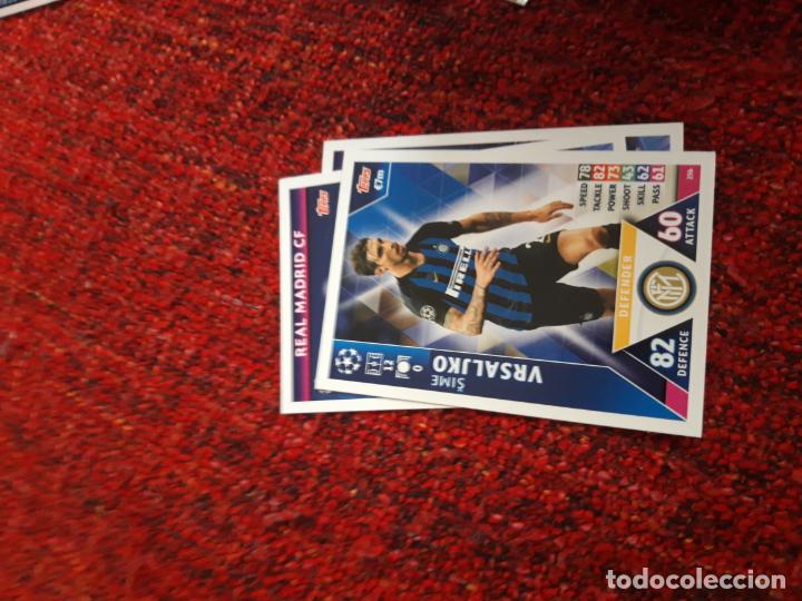 Cromos de Futebol: 256 inter inter vrsalko t champions league topps 18 19 2018 2019
