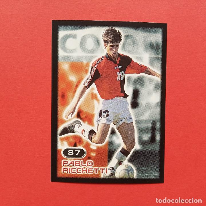 Cromos de Futebol: 87 Pablo RICCHETTI Colon DS Sticker 1999 2000 Liga Argentina 99 00 Sin Pegar Nunca Pegado
