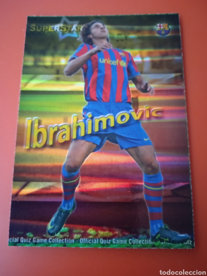 Cromos de f&uacute;tbol: Cromo de Ibrahimovic MC 2010 - Foto 2