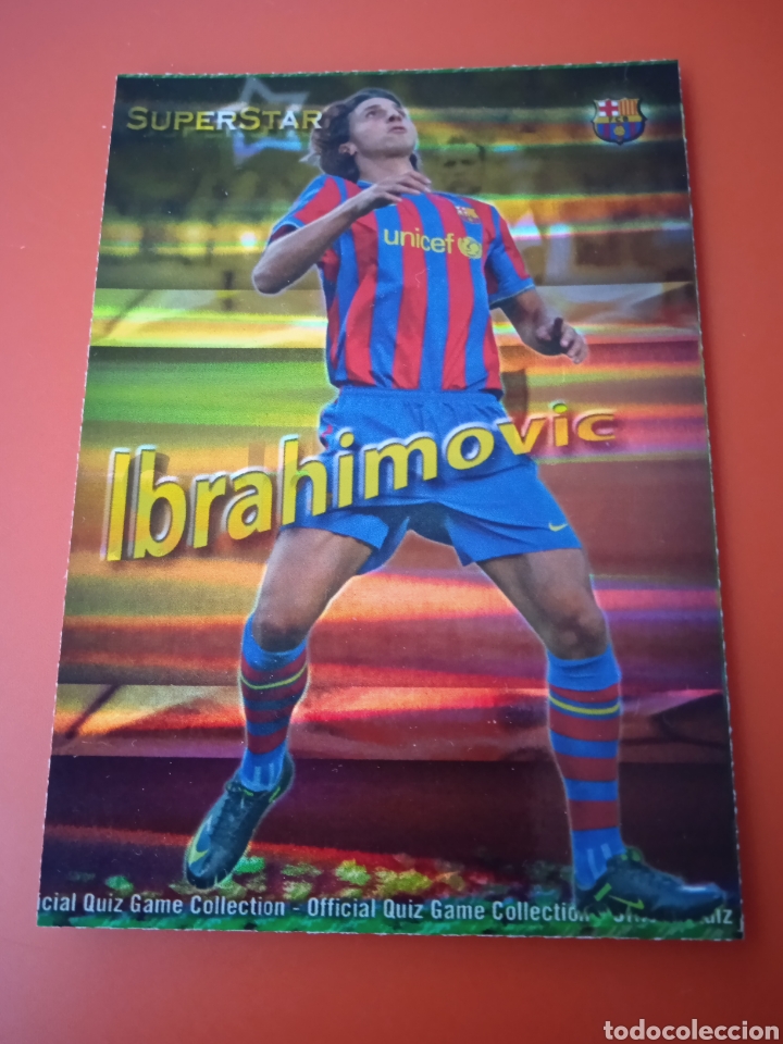 Cromos de f&uacute;tbol: Cromo de Ibrahimovic MC 2010 - Foto 1