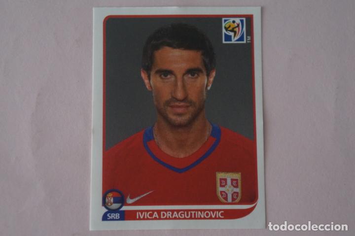 Cromos de f&uacute;tbol: CROMO DE FUTBOL IVICA DRAGUTINOVIC DE SERBIA SIN PEGAR N&ordm; 301 MUNDIAL SUDAFRICA 2010 DE PANINI