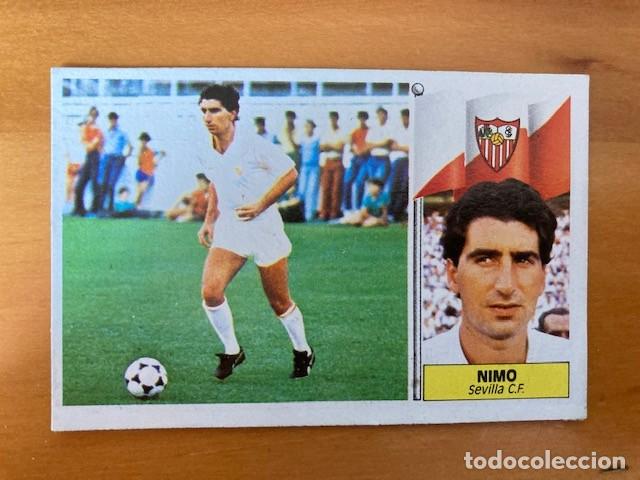 Cromos de f&uacute;tbol: NIMO SEVILLA 86-87 ESTE NUNCA PEGADO - Foto 1