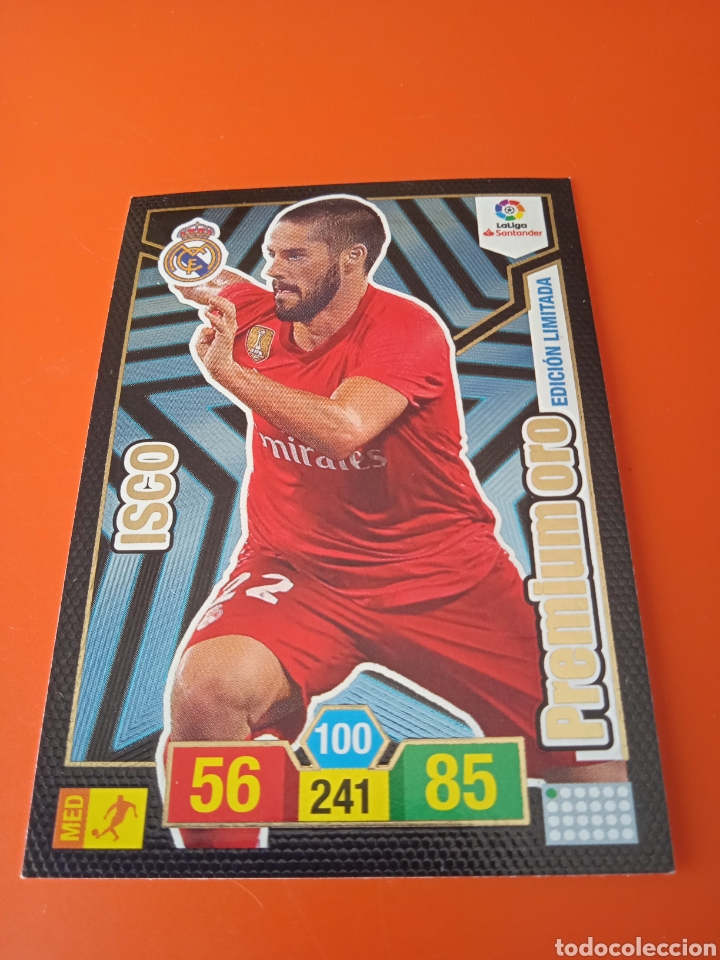 Cromos de f&uacute;tbol: Cromo de Isco Adrenalyn 18-19 - Foto 2