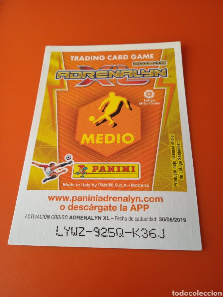 Cromos de f&uacute;tbol: Cromo de Isco Adrenalyn 18-19 - Foto 3
