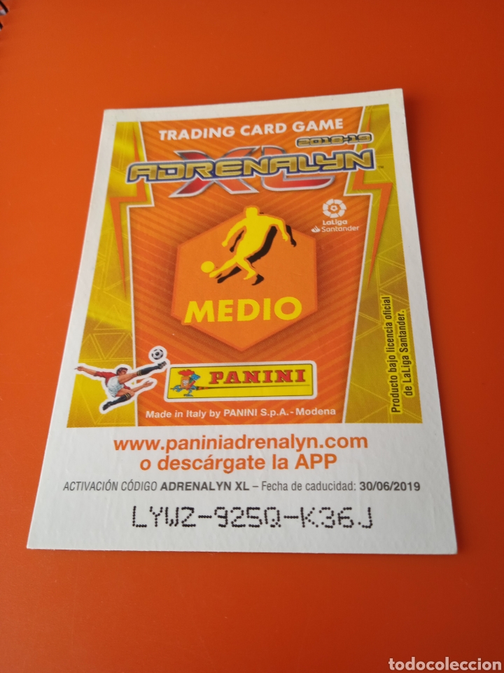 Cromos de f&uacute;tbol: Cromo de Isco Adrenalyn 18-19 - Foto 4