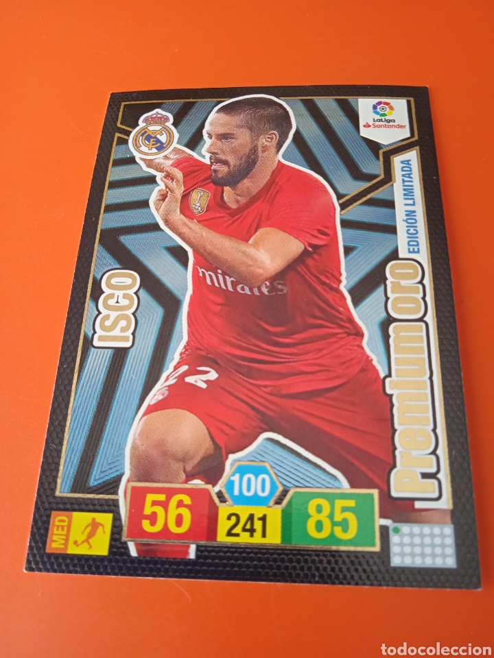 Cromos de f&uacute;tbol: Cromo de Isco Adrenalyn 18-19 - Foto 1