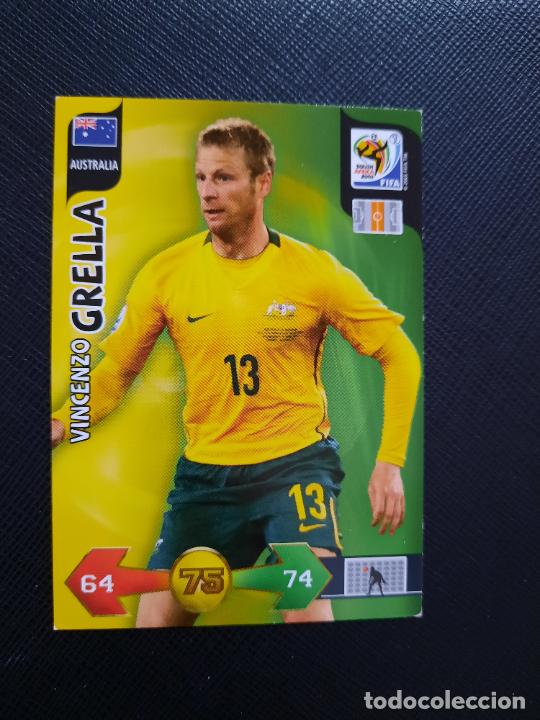 Fu&szlig;ball-Sticker: GRELLA AUSTRALIA ADRENALYN SOUTH AFRICA MUNDIAL SUDAFRICA 2010 CROMO FUTBOL 10 A36 - PG235 D