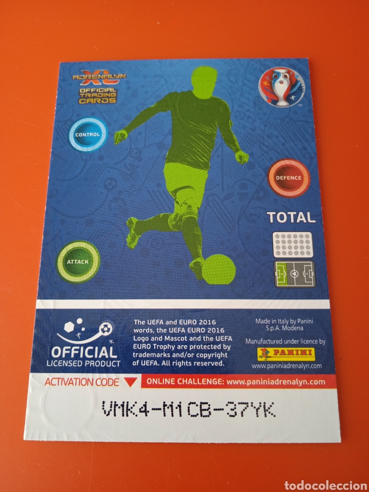 Cromos de f&uacute;tbol: Cromo de Ibrahimovic euro 2016 - Foto 3