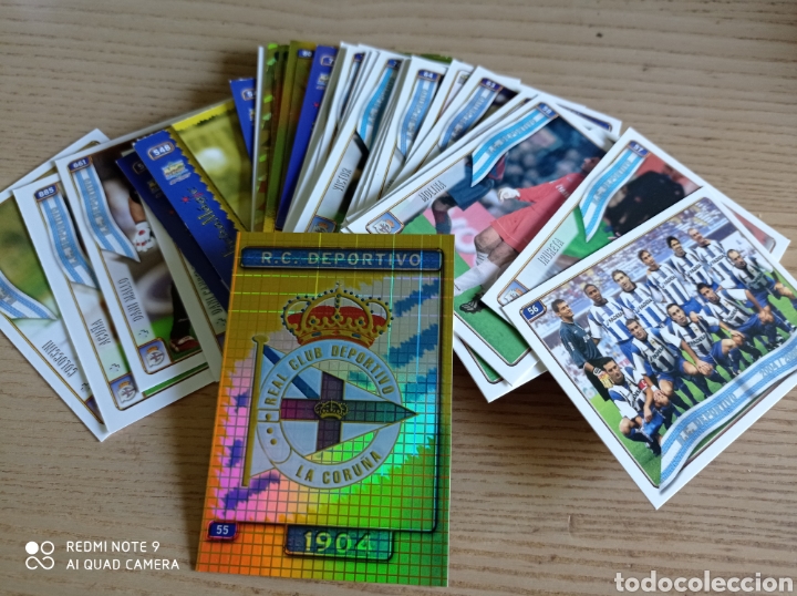 Football Stickers: F&Uacute;TBOL 38 CROMOS DEPORTIVO CORU&Ntilde;A EQUIPO COMPLETO MUNDICROMO 2004 2005 LEER DESCRIPCI&Oacute;N
