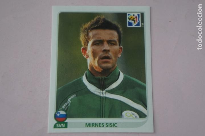 Cromos de f&uacute;tbol: CROMO DE FUTBOL MIRNES SISIC DE ESLOVENIA SIN PEGAR N&ordm; 252 MUNDIAL SUDAFRICA 2010 DE PANINI