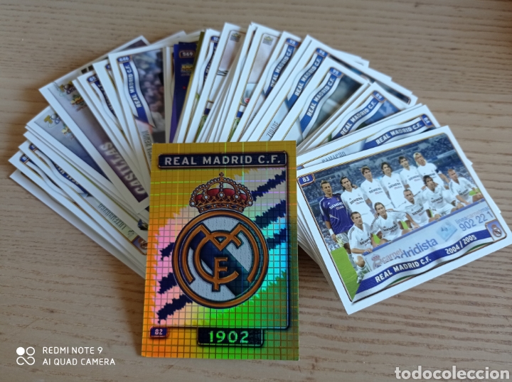 Cartes &agrave; collectionner de Football: M F&Uacute;TBOL 50 CROMOS REAL MADRID EQUIPO COMPLETO MUNDICROMO 2004 2005 LEER DESCRIPCI&Oacute;N