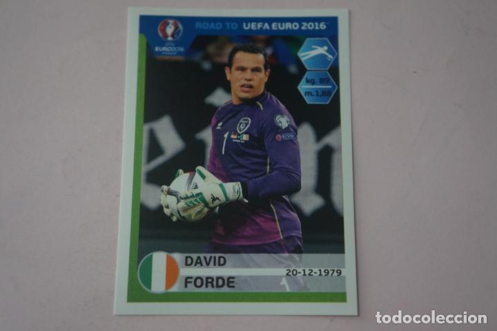 Football Stickers: CROMO DE FUTBOL FORDE DE IRLANDA SIN PEGAR N&ordm; 145 ROAD TO EURO EUROCOPA 2016 PANINI