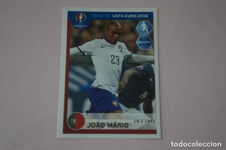 Football Stickers: CROMO DE FUTBOL JOAO MARIO DE PORTUGAL SIN PEGAR N&ordm; 235 ROAD TO EURO EUROCOPA 2016 PANINI