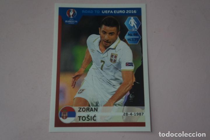 Football Stickers: CROMO DE FUTBOL TOSIC DE SERBIA SIN PEGAR N&ordm; 284 ROAD TO EURO EUROCOPA 2016 PANINI