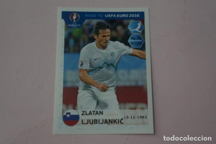 Fu&szlig;ball-Sticker: CROMO DE FUTBOL LJUBIJANKIC DE ESLOVENIA SIN PEGAR N&ordm; 303 ROAD TO EURO EUROCOPA 2016 PANINI