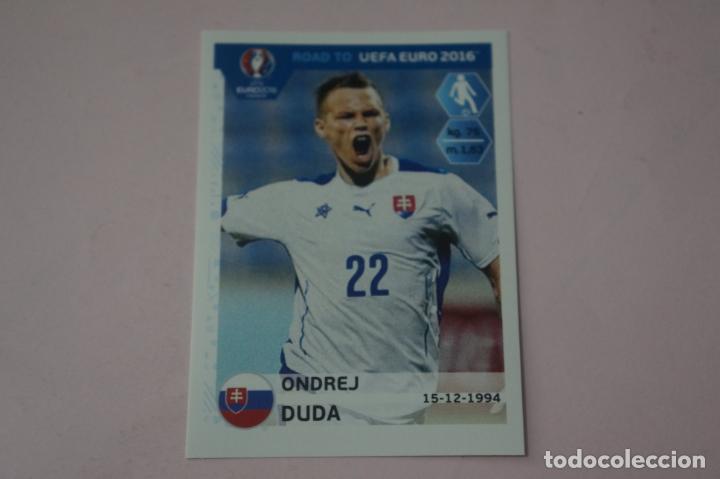 Fu&szlig;ball-Sticker: CROMO DE FUTBOL DUDA DE ESLOVAQUIA SIN PEGAR N&ordm; 318 ROAD TO EURO EUROCOPA 2016 PANINI