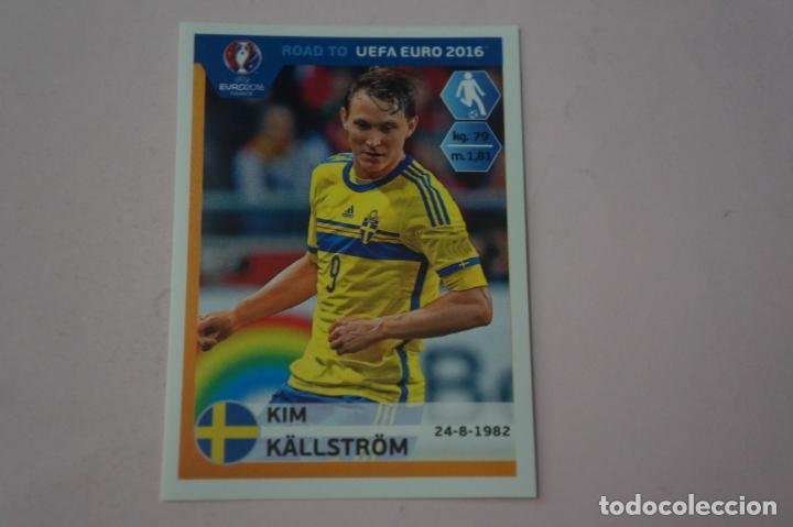 Football Stickers: CROMO DE FUTBOL KALLSTROM DE SUECIA SIN PEGAR N&ordm; 345 ROAD TO EURO EUROCOPA 2016 PANINI