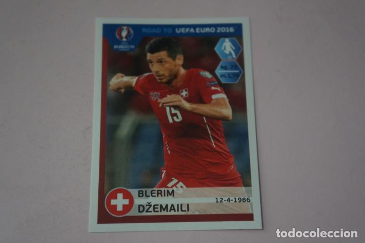 Fu&szlig;ball-Sticker: CROMO DE FUTBOL DZEMAILI DE SUIZA SIN PEGAR N&ordm; 363 ROAD TO EURO EUROCOPA 2016 PANINI