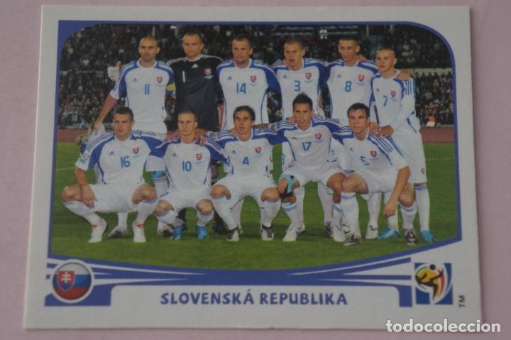 Cartes &agrave; collectionner de Football: CROMO DE FUTBOL SELECCION DE ESLOVAQUIA SIN PEGAR N&ordm; 467 MUNDIAL SUDAFRICA 2010 DE PANINI