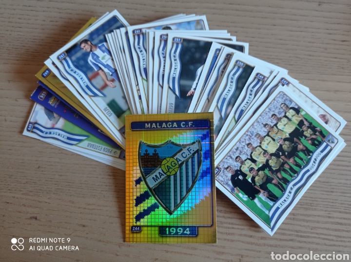 Football Stickers: F&Uacute;TBOL 39 CROMOS M&Aacute;LAGA CF EQUIPO COMPLETO MUNDICROMO 2004 2005 LEER DESCRIPCI&Oacute;N