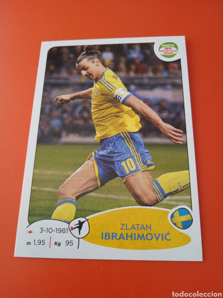 Cromos de f&uacute;tbol: Cromo de Ibrahimovic Panini 2013 - Foto 1