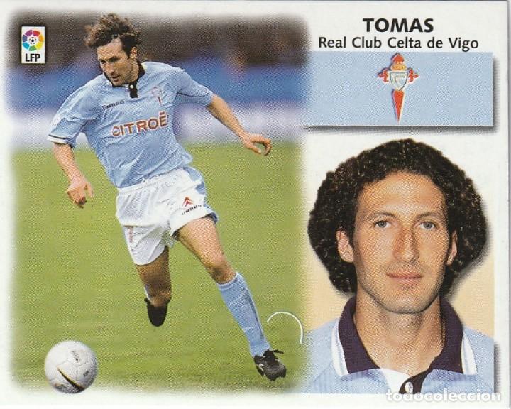 Cromos de f&uacute;tbol: ESTE 99-00 TOM&Aacute;S. SIN PEGAR. - Foto 1