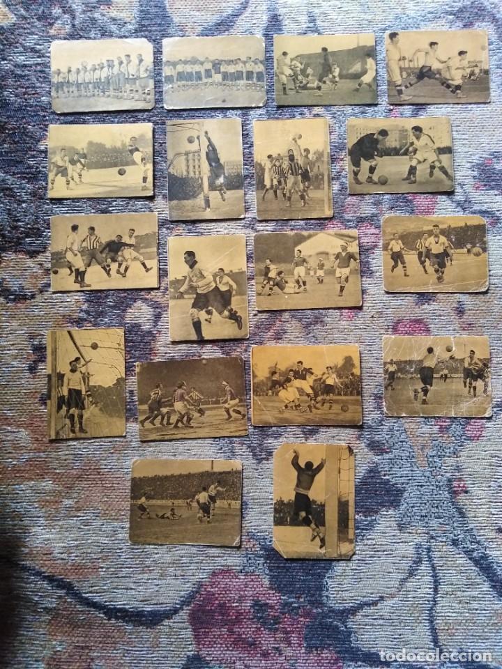 Football Stickers: Lote cromos f&uacute;tbol a&ntilde;os 20