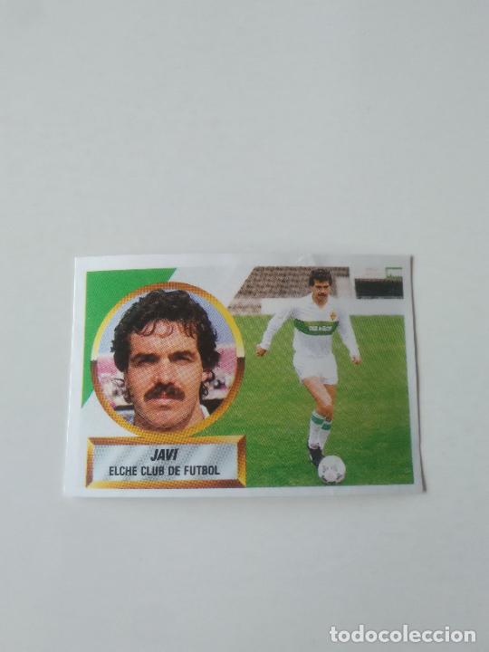 Figurine di Calcio: N&ordm; 6 JAVI ELCHE CROMO F&Uacute;TBOL 88-89 EDICIONES ESTE LIGA 1988-1989 (RECUPERADO)