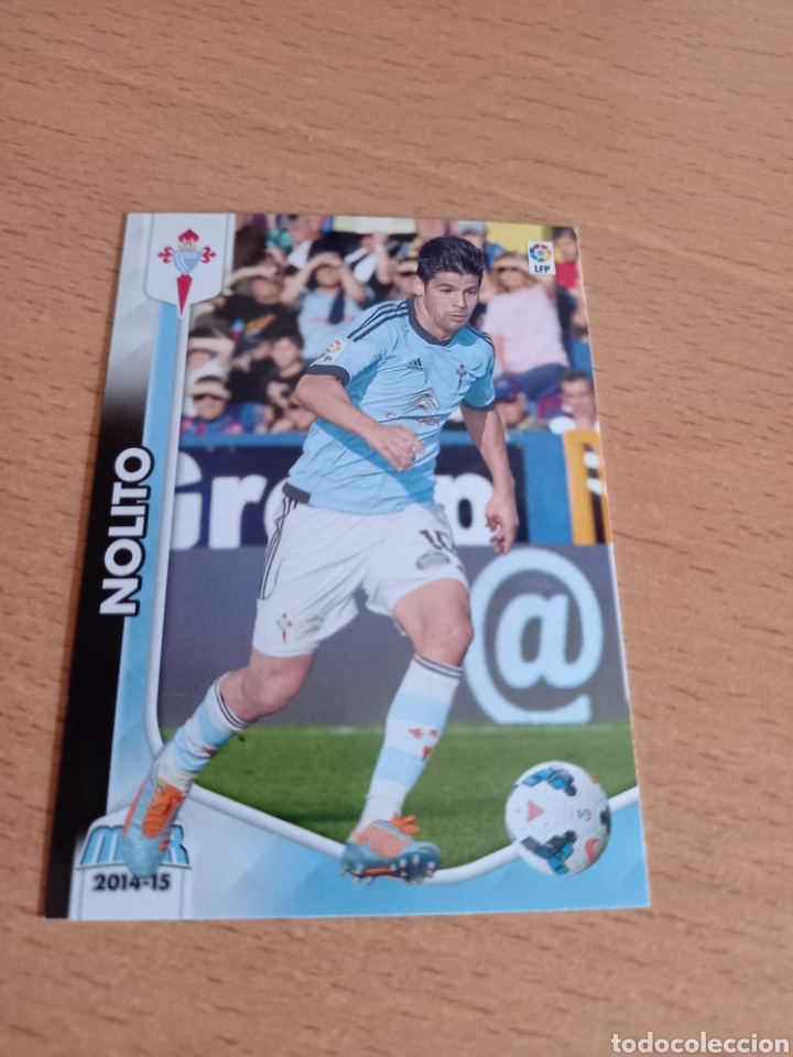 Fu&szlig;ball-Sticker: Panini megacracks 2014 2015 14 15 90 Nolito Celta de Vigo