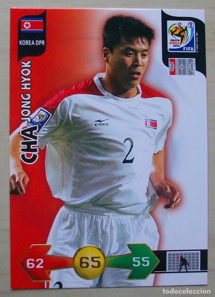 Cromos de Futebol: CHA COREA DEL NORTE FICHAS ALBUM ADRENALYN XL MUNDIAL SOUTH AFRICA 2010