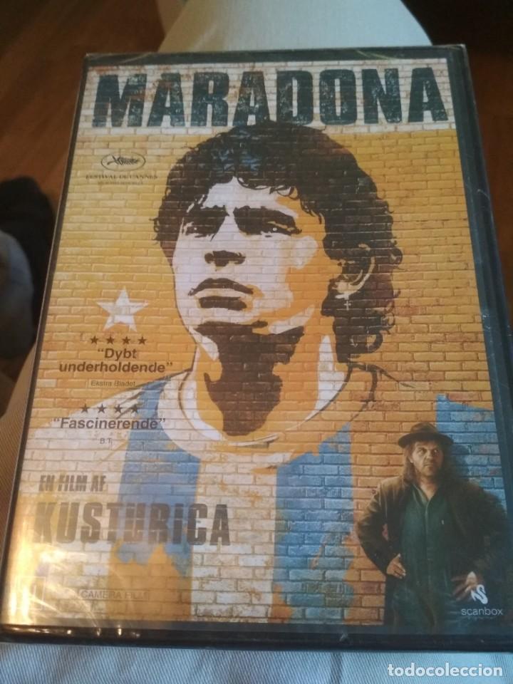 Cromos de f&uacute;tbol: Maradona. Dvd - Foto 1