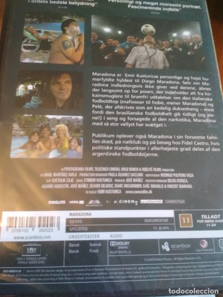 Cromos de f&uacute;tbol: Maradona. Dvd - Foto 2