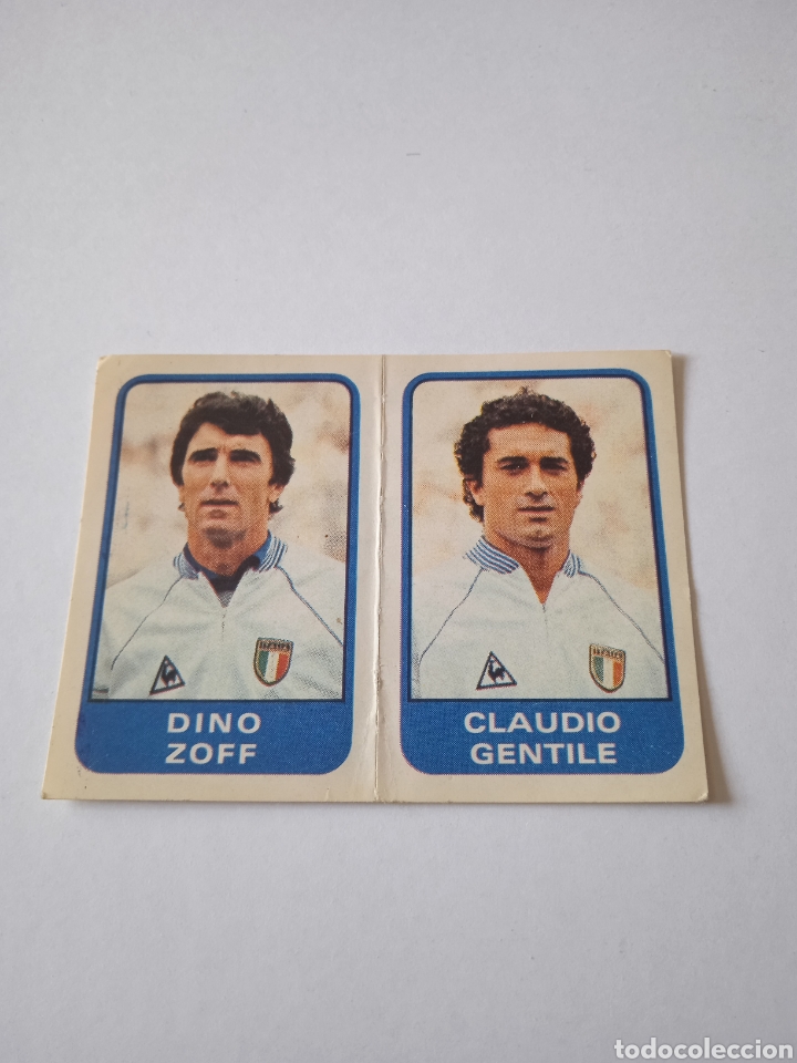 Cromos de F&uacute;tbol: Cromo Dino Zoff-Gentile Calciatori 82-83