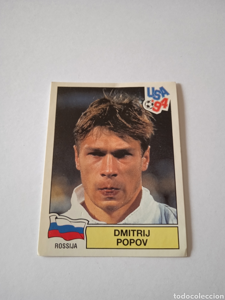 Cromos de f&uacute;tbol: Cromo de Popov Usa 94 Panini - Foto 2