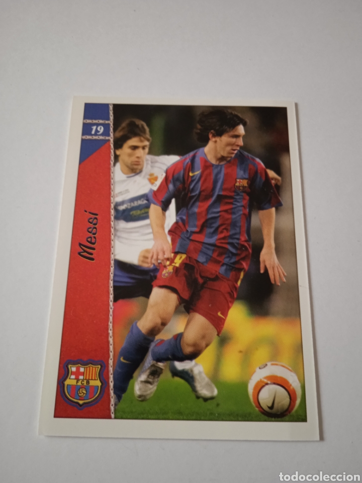 Cromos de f&uacute;tbol: Cromo de Messi Mundicromo 2007 - Foto 1
