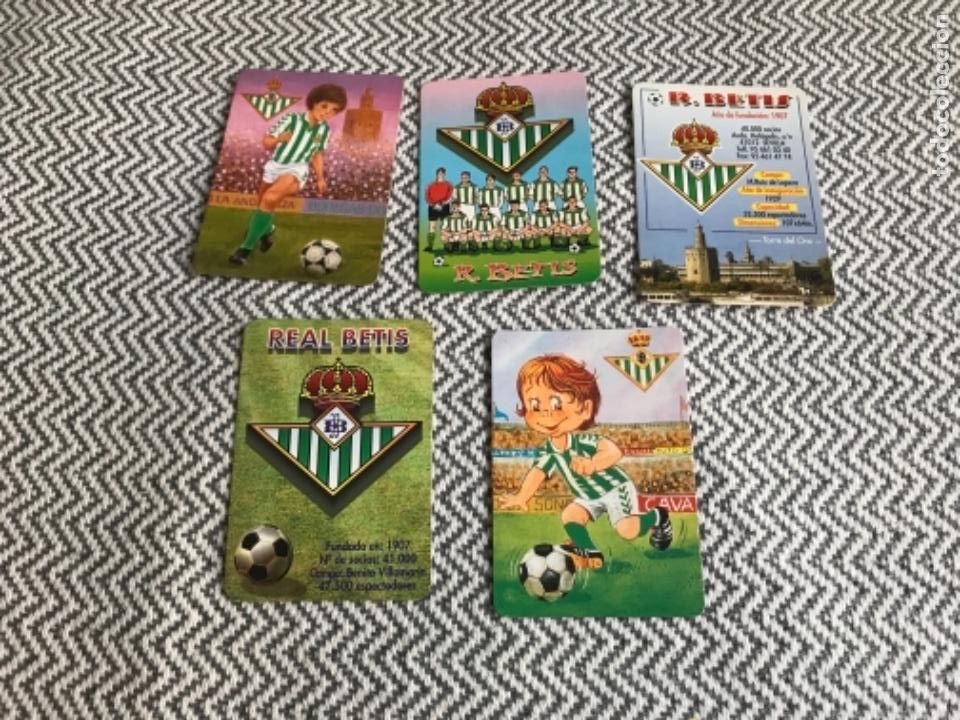 Fu&szlig;ball-Sticker: B2.(16) LOTE CALENDARIOS BETIS 80/90