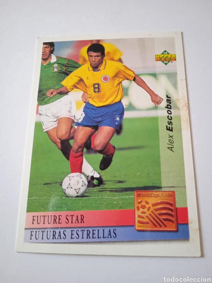 Cromos de f&uacute;tbol: Cromo de Escobar USA 94 Upper Deck - Foto 2