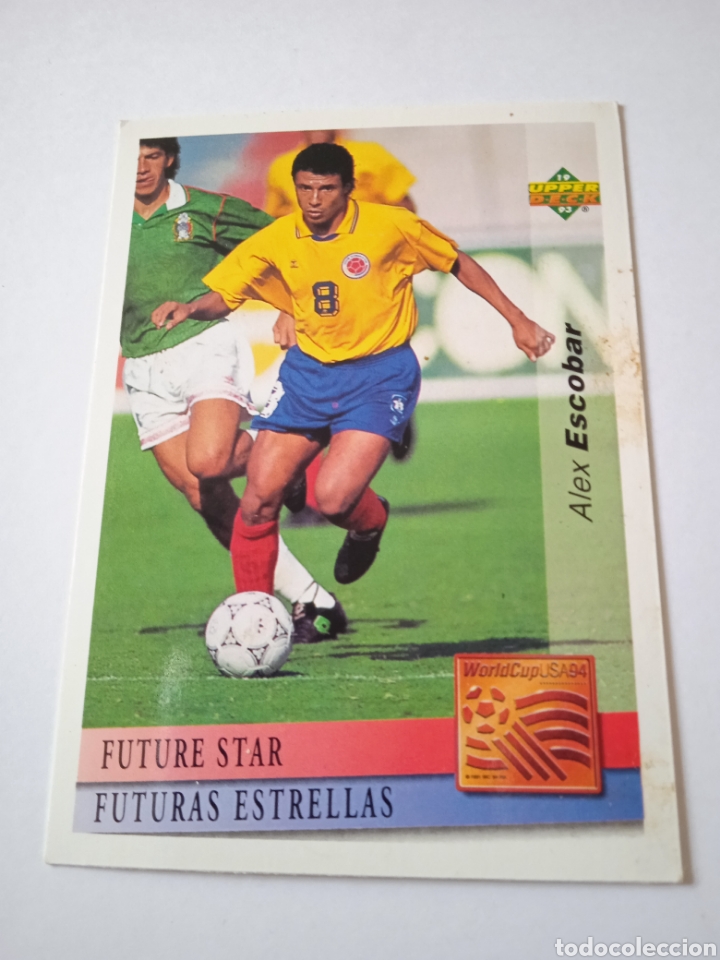 Cromos de f&uacute;tbol: Cromo de Escobar USA 94 Upper Deck - Foto 1