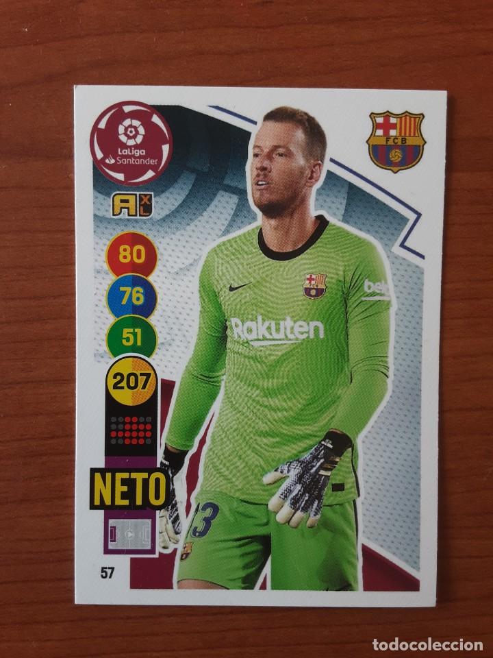Cromos de f&uacute;tbol: NETO N&deg; 57 ADRENALYN 20 21 - Foto 1