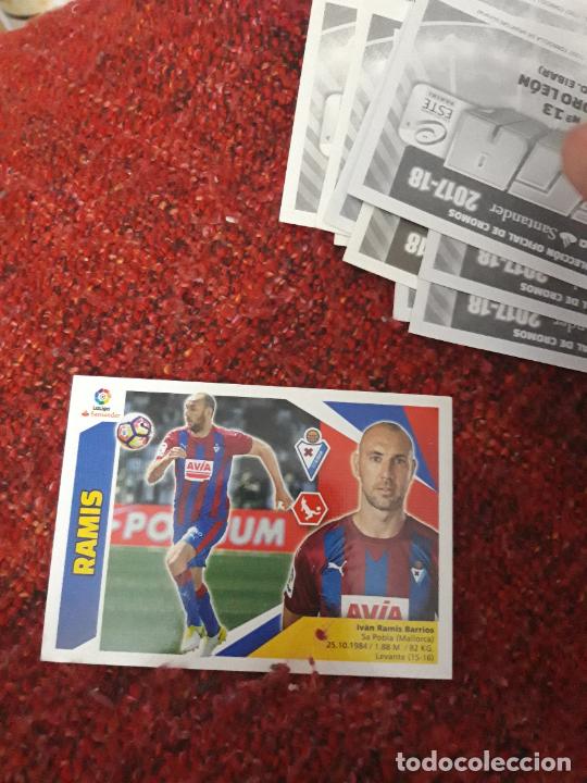 Cromos de f&uacute;tbol: Ramis eibar este 18 17 2018 2017 sin pegar - Foto 1